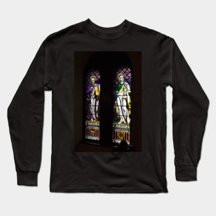 Penrhyn castle- stained glass 2 Long Sleeve T-Shirt